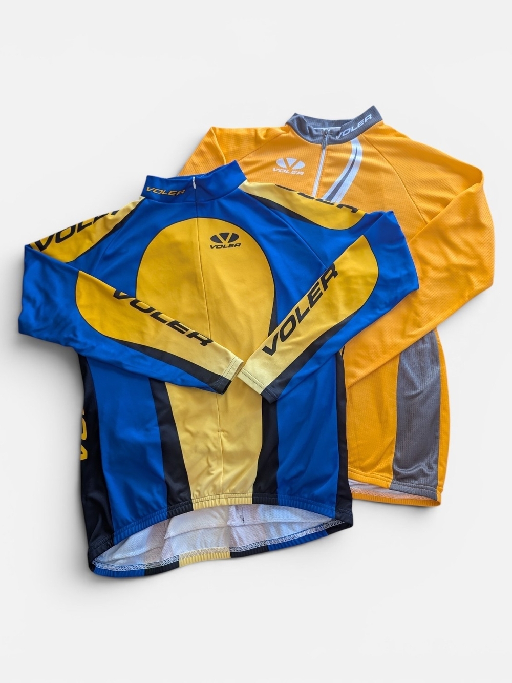 Voler Club Raglan Women's 3XL Long Sleeve Cycling Jersey Bundle (2) USA Made